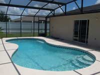 The large screened pool!